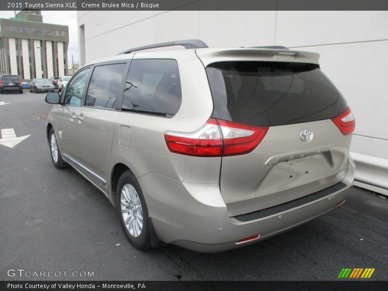 Creme Brulee Mica / Bisque 2015 Toyota Sienna XLE