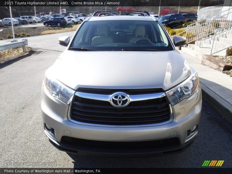 Creme Brulee Mica / Almond 2015 Toyota Highlander Limited AWD
