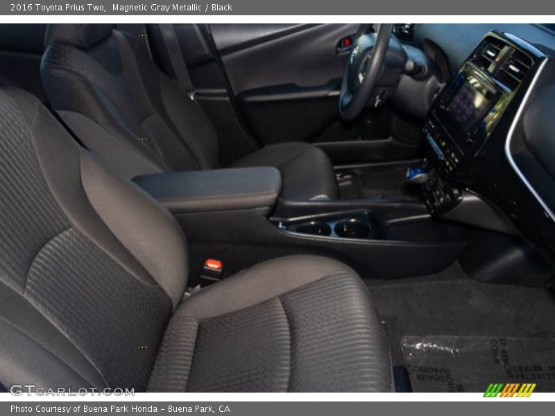 Magnetic Gray Metallic / Black 2016 Toyota Prius Two