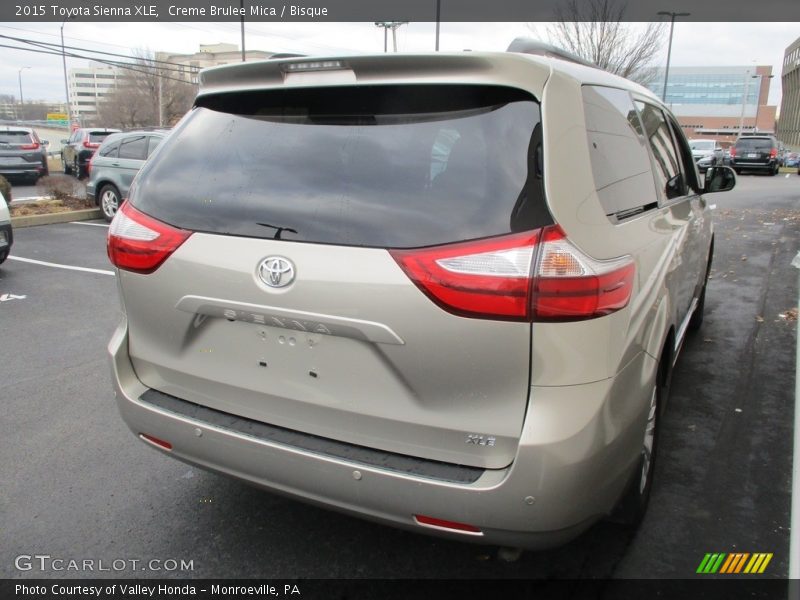 Creme Brulee Mica / Bisque 2015 Toyota Sienna XLE