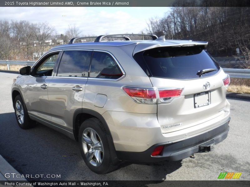 Creme Brulee Mica / Almond 2015 Toyota Highlander Limited AWD