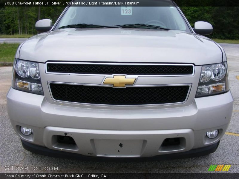 Silver Birch Metallic / Light Titanium/Dark Titanium 2008 Chevrolet Tahoe LT