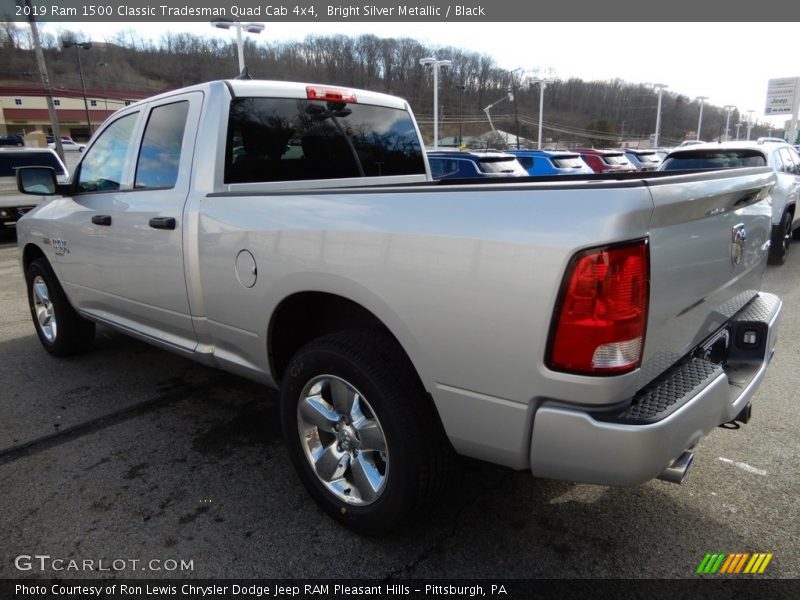 Bright Silver Metallic / Black 2019 Ram 1500 Classic Tradesman Quad Cab 4x4