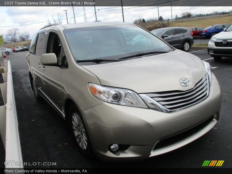 Creme Brulee Mica / Bisque 2015 Toyota Sienna XLE