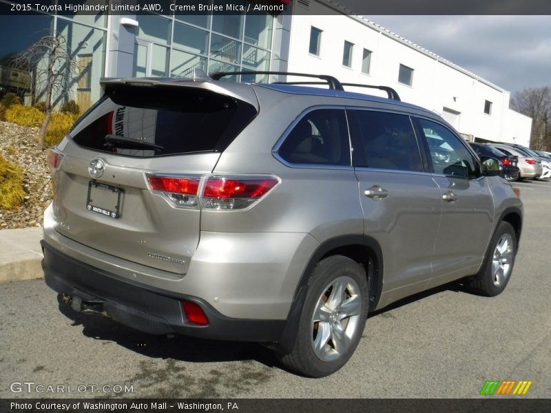 Creme Brulee Mica / Almond 2015 Toyota Highlander Limited AWD