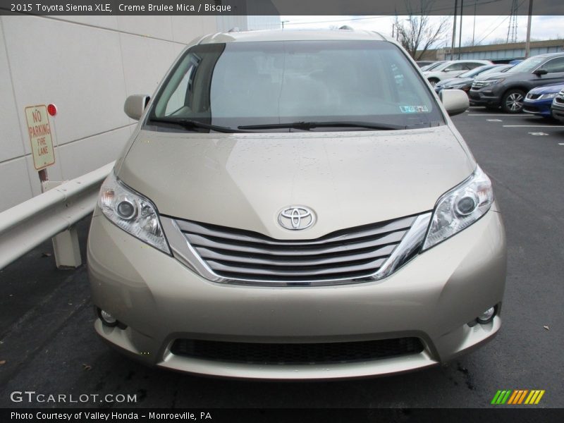 Creme Brulee Mica / Bisque 2015 Toyota Sienna XLE