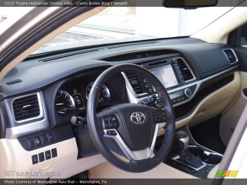 Creme Brulee Mica / Almond 2015 Toyota Highlander Limited AWD