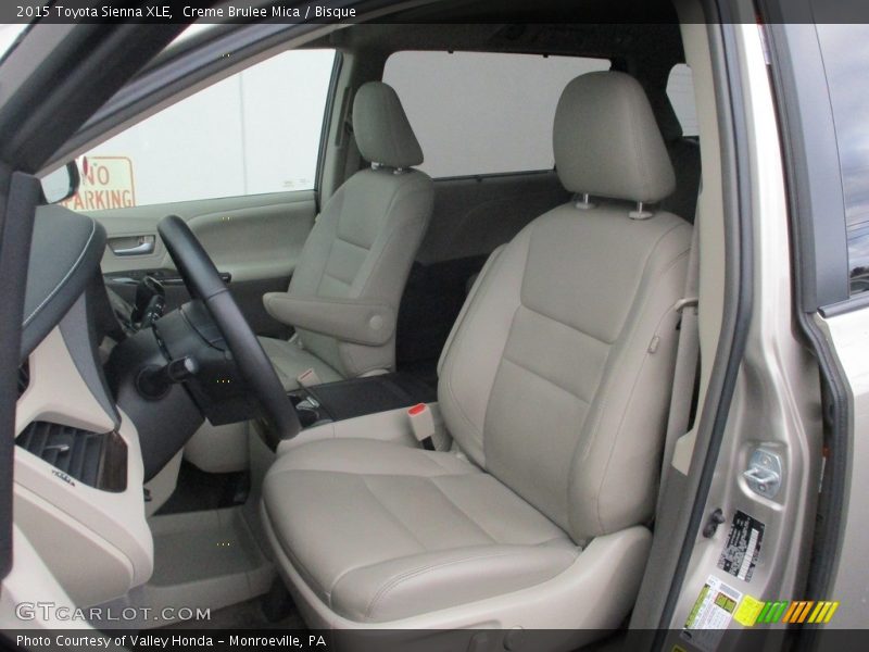 Creme Brulee Mica / Bisque 2015 Toyota Sienna XLE