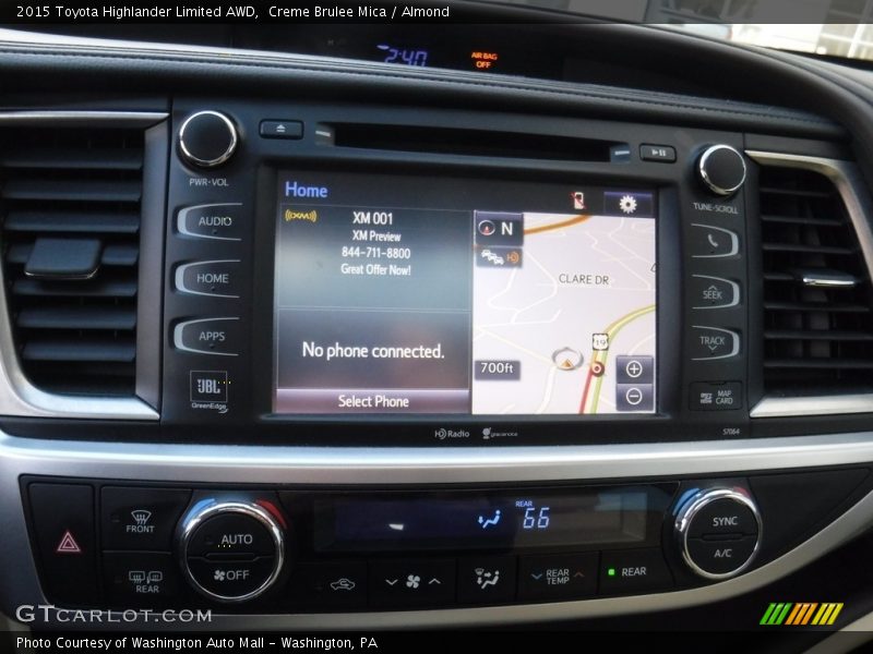 Creme Brulee Mica / Almond 2015 Toyota Highlander Limited AWD