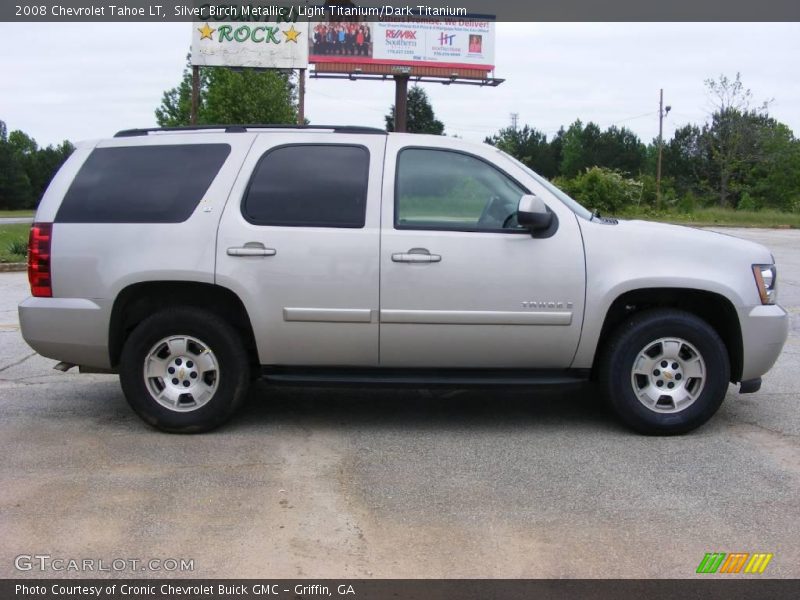 Silver Birch Metallic / Light Titanium/Dark Titanium 2008 Chevrolet Tahoe LT