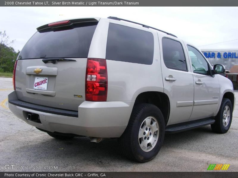 Silver Birch Metallic / Light Titanium/Dark Titanium 2008 Chevrolet Tahoe LT