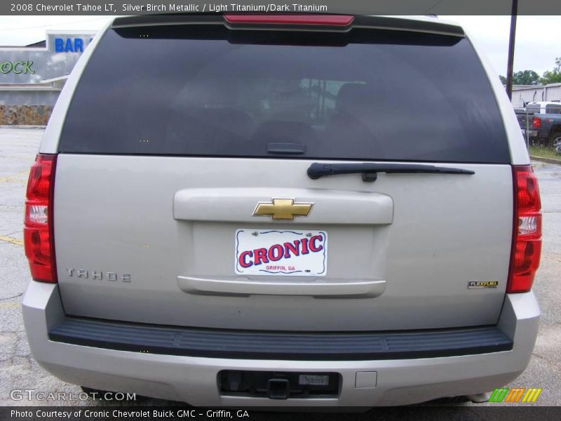 Silver Birch Metallic / Light Titanium/Dark Titanium 2008 Chevrolet Tahoe LT