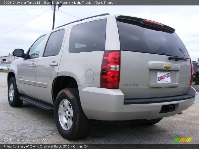 Silver Birch Metallic / Light Titanium/Dark Titanium 2008 Chevrolet Tahoe LT
