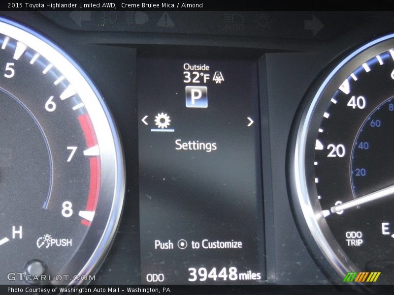 Creme Brulee Mica / Almond 2015 Toyota Highlander Limited AWD