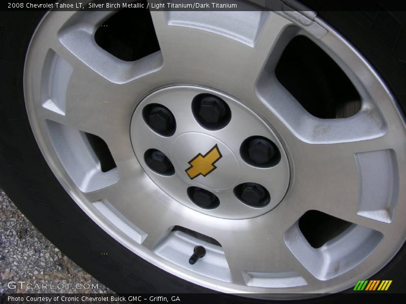 Silver Birch Metallic / Light Titanium/Dark Titanium 2008 Chevrolet Tahoe LT