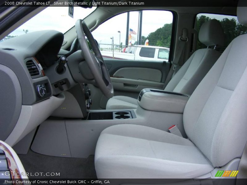 Silver Birch Metallic / Light Titanium/Dark Titanium 2008 Chevrolet Tahoe LT