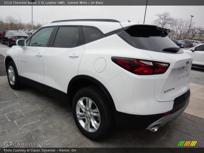 Summit White / Jet Black 2019 Chevrolet Blazer 3.6L Leather AWD
