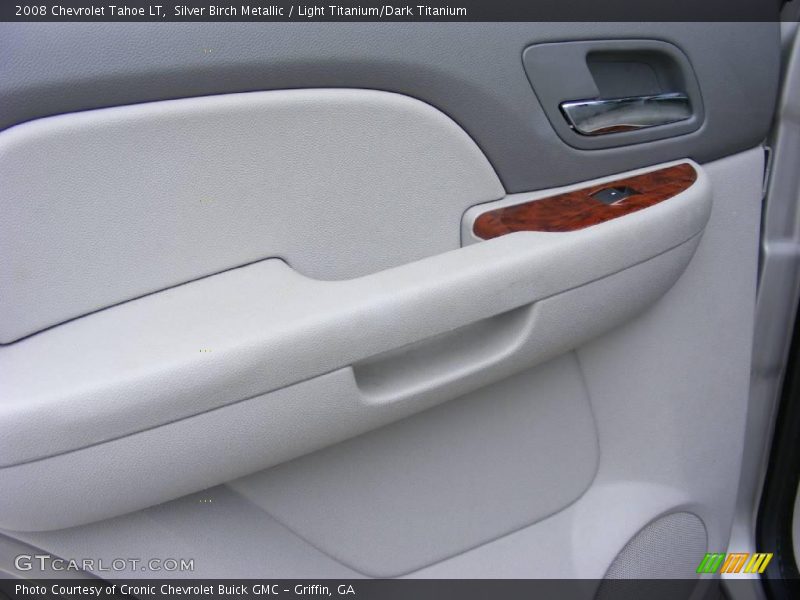 Silver Birch Metallic / Light Titanium/Dark Titanium 2008 Chevrolet Tahoe LT
