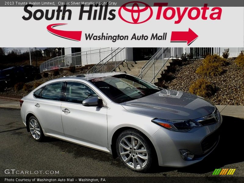 Classic Silver Metallic / Light Gray 2013 Toyota Avalon Limited