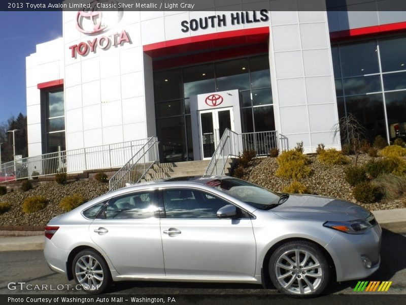Classic Silver Metallic / Light Gray 2013 Toyota Avalon Limited