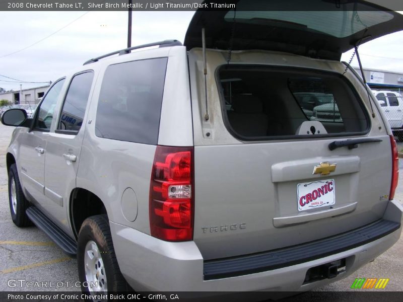 Silver Birch Metallic / Light Titanium/Dark Titanium 2008 Chevrolet Tahoe LT