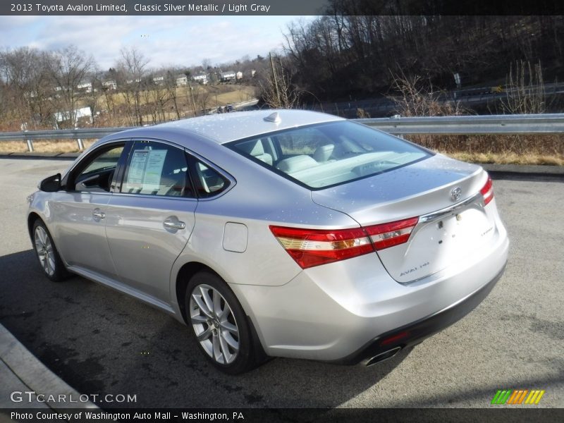 Classic Silver Metallic / Light Gray 2013 Toyota Avalon Limited