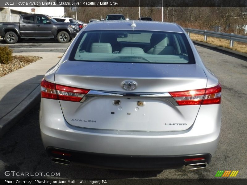 Classic Silver Metallic / Light Gray 2013 Toyota Avalon Limited