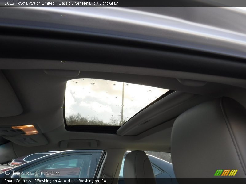 Classic Silver Metallic / Light Gray 2013 Toyota Avalon Limited