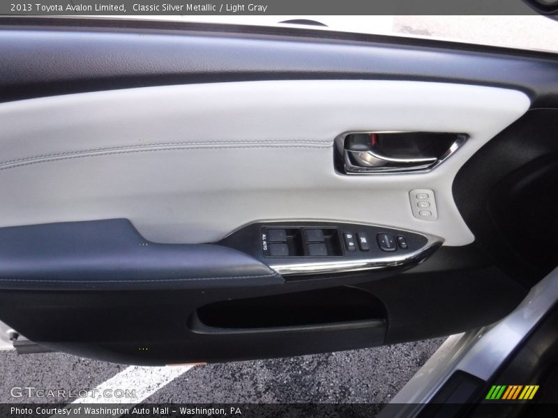 Classic Silver Metallic / Light Gray 2013 Toyota Avalon Limited
