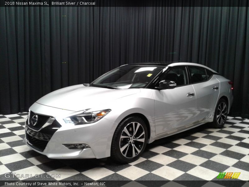 Brilliant Silver / Charcoal 2018 Nissan Maxima SL