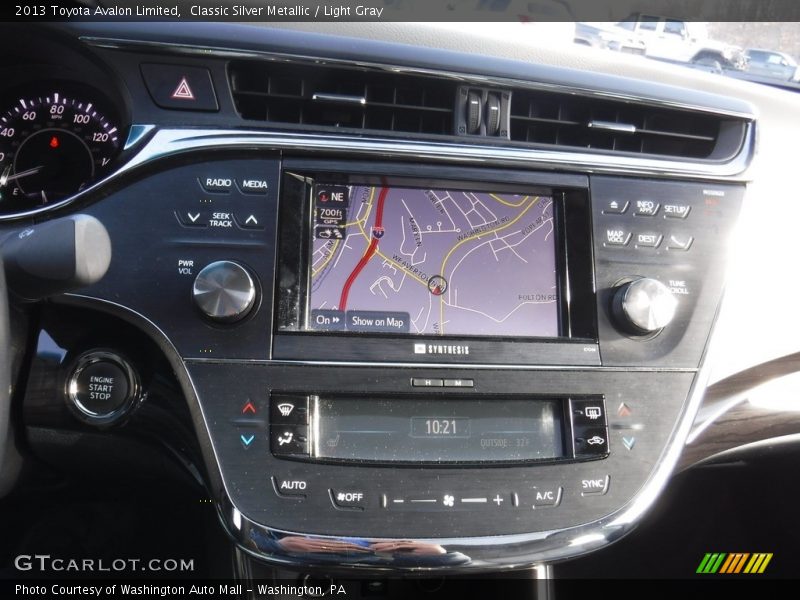 Classic Silver Metallic / Light Gray 2013 Toyota Avalon Limited