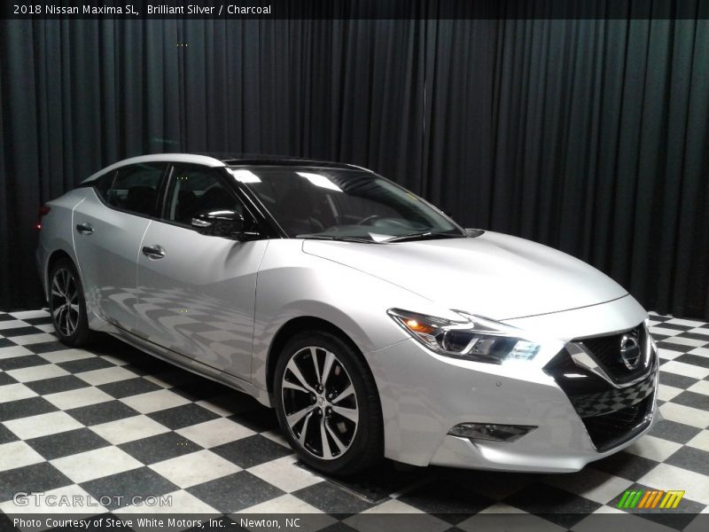 Brilliant Silver / Charcoal 2018 Nissan Maxima SL
