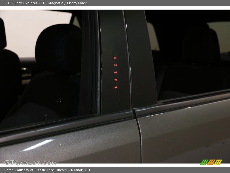 Magnetic / Ebony Black 2017 Ford Explorer XLT