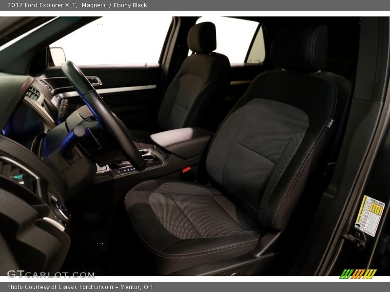 Magnetic / Ebony Black 2017 Ford Explorer XLT