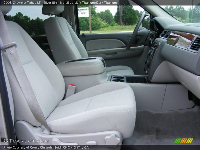 Silver Birch Metallic / Light Titanium/Dark Titanium 2008 Chevrolet Tahoe LT