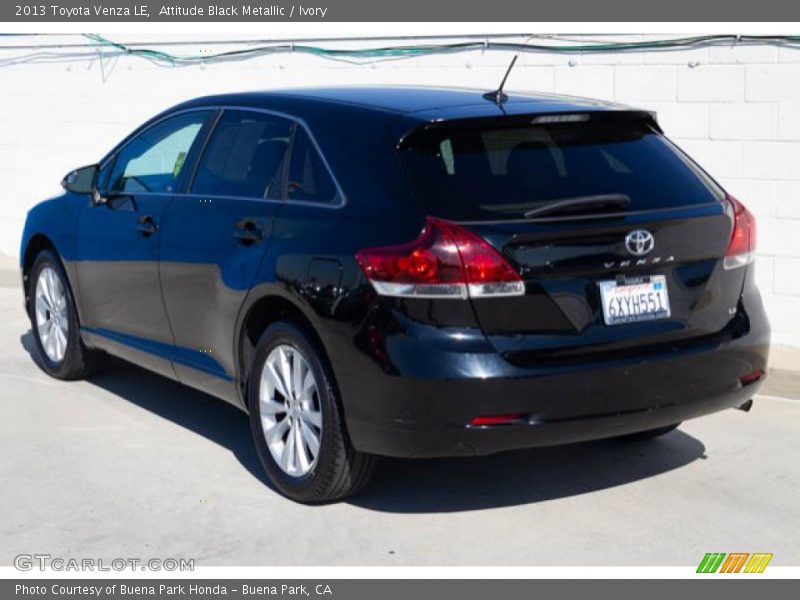Attitude Black Metallic / Ivory 2013 Toyota Venza LE