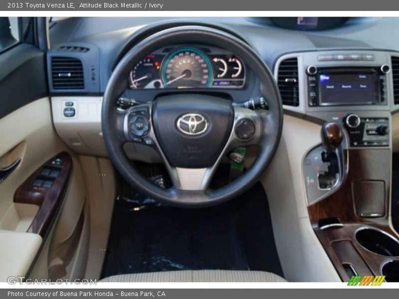 Attitude Black Metallic / Ivory 2013 Toyota Venza LE