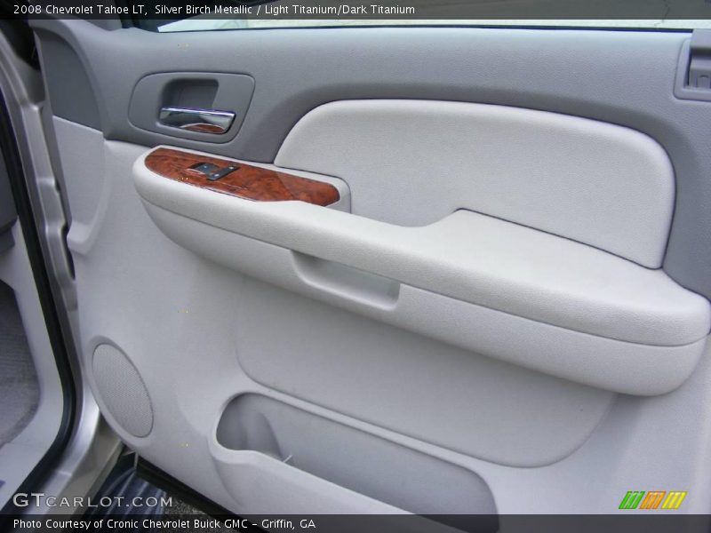 Silver Birch Metallic / Light Titanium/Dark Titanium 2008 Chevrolet Tahoe LT