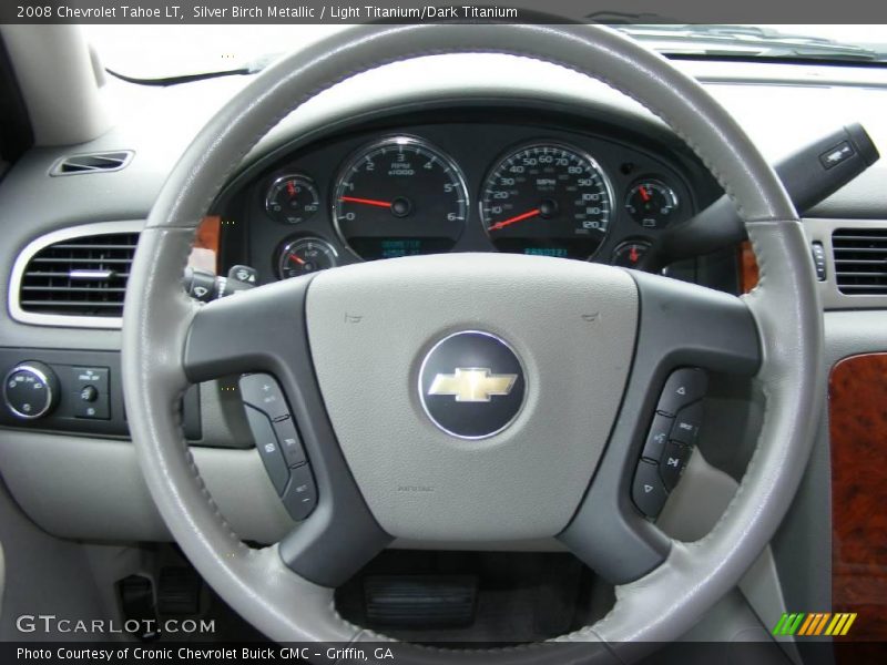 Silver Birch Metallic / Light Titanium/Dark Titanium 2008 Chevrolet Tahoe LT
