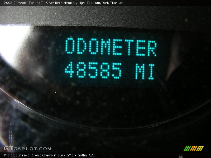 Silver Birch Metallic / Light Titanium/Dark Titanium 2008 Chevrolet Tahoe LT