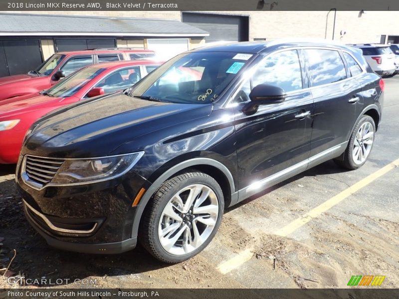 Black Velvet / Terracotta 2018 Lincoln MKX Reserve AWD