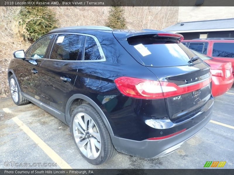 Black Velvet / Terracotta 2018 Lincoln MKX Reserve AWD