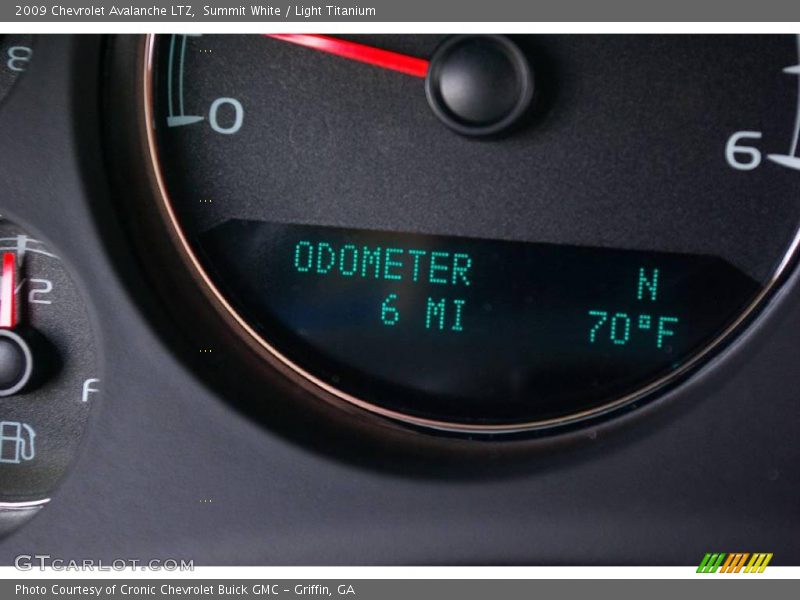 Summit White / Light Titanium 2009 Chevrolet Avalanche LTZ