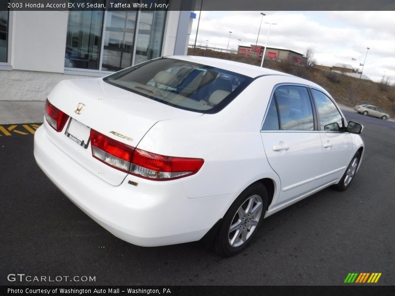 Taffeta White / Ivory 2003 Honda Accord EX V6 Sedan