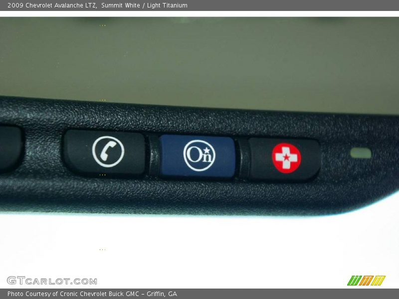 Summit White / Light Titanium 2009 Chevrolet Avalanche LTZ