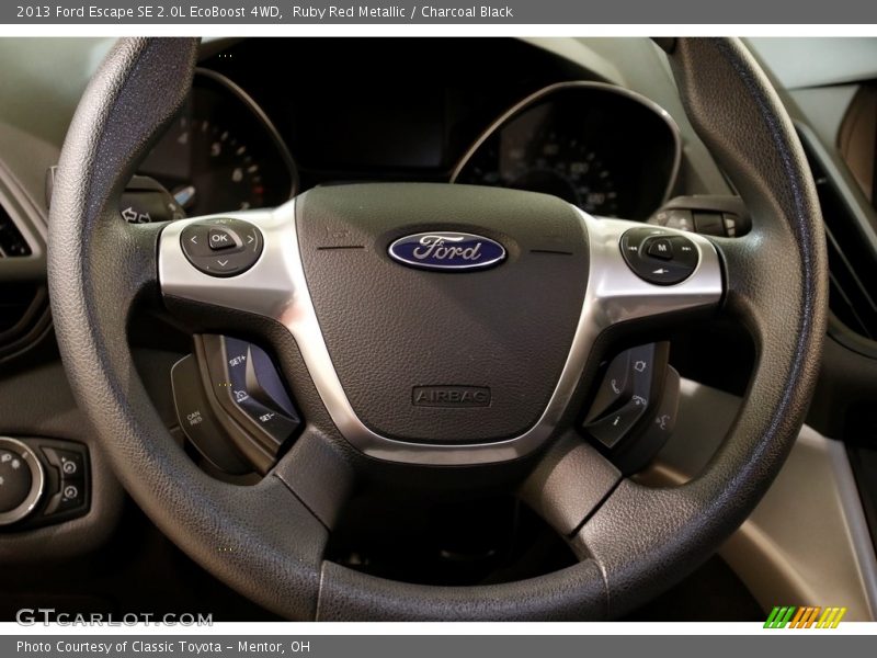 Ruby Red Metallic / Charcoal Black 2013 Ford Escape SE 2.0L EcoBoost 4WD