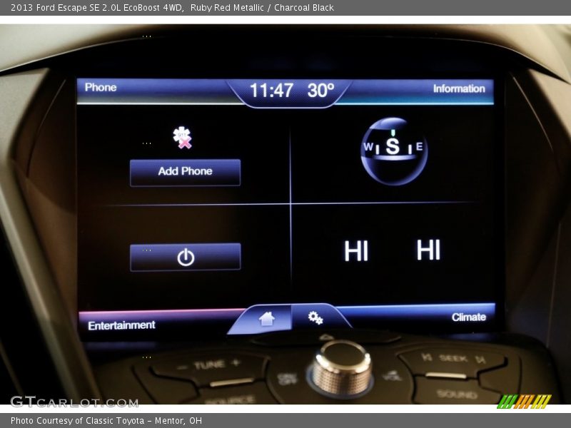 Ruby Red Metallic / Charcoal Black 2013 Ford Escape SE 2.0L EcoBoost 4WD