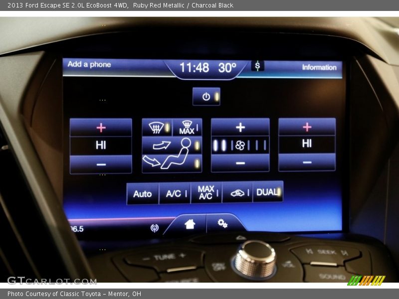Ruby Red Metallic / Charcoal Black 2013 Ford Escape SE 2.0L EcoBoost 4WD