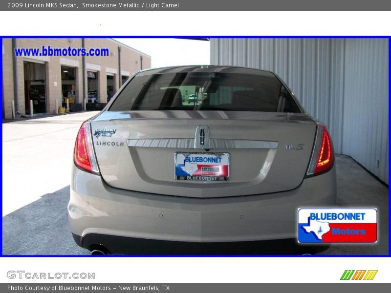 Smokestone Metallic / Light Camel 2009 Lincoln MKS Sedan
