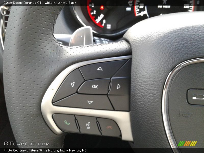 White Knuckle / Black 2019 Dodge Durango GT